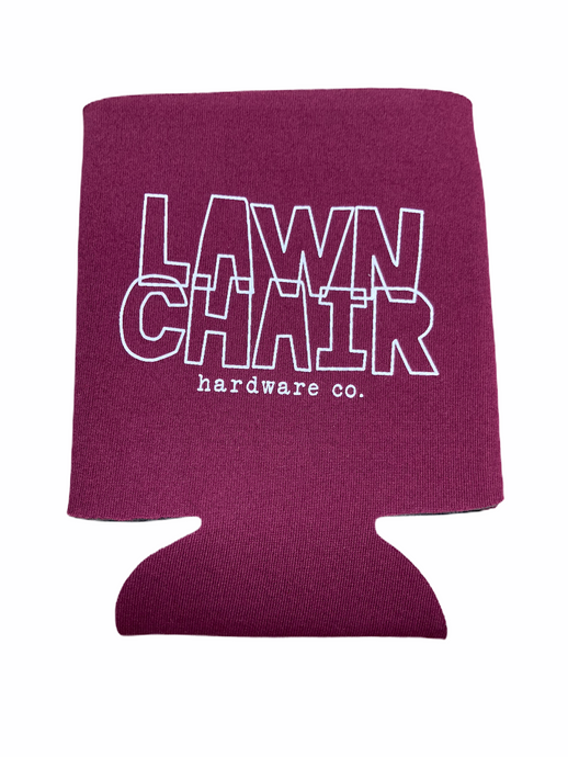 Lawn Chair Koozie (Burgundy)