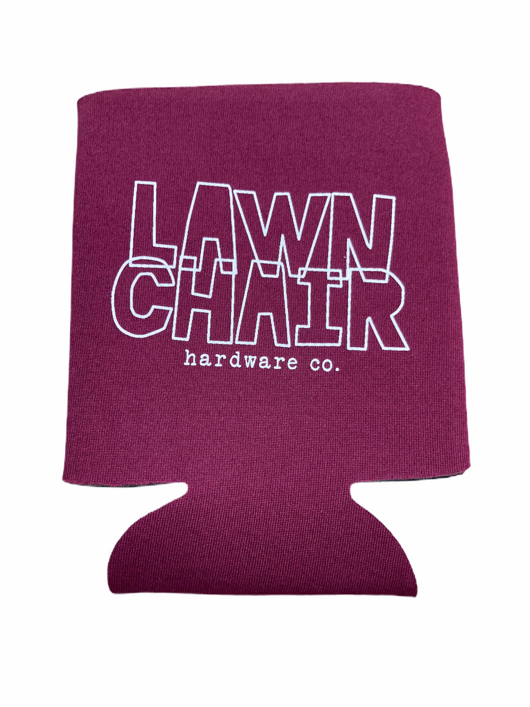 Lawn Chair Koozie (Burgundy)