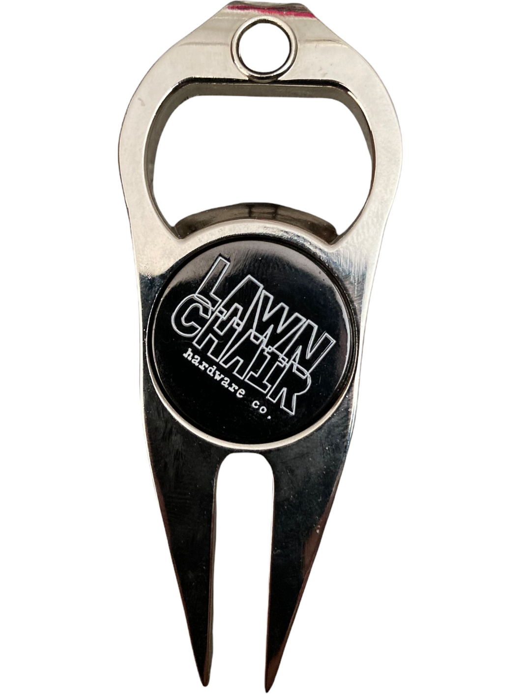Lawn Chair Golf Divot Tool and Ball Marker